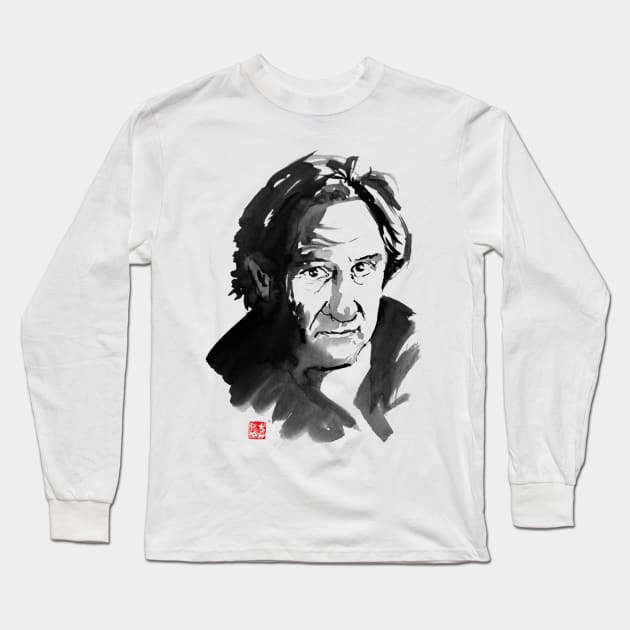 gerard depardieu Long Sleeve T-Shirt by pechane